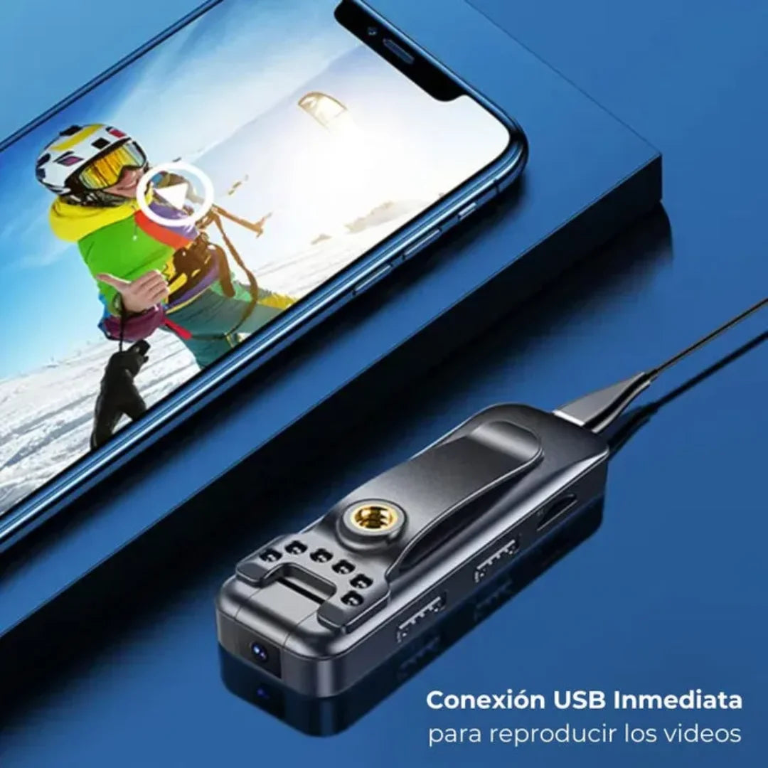 CamPro - Cámara 180° con Reducción de Ruido HD 1080P