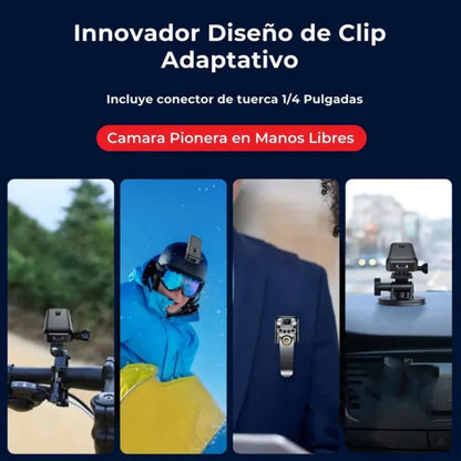 CamPro - Cámara 180° con Reducción de Ruido HD 1080P