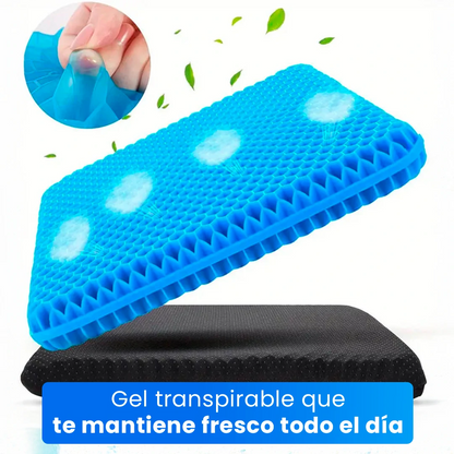 Cojín Ortopédico de Gel SitWell – Mejora la Postura y Garantiza Comodidad en la Oficina o el Coche