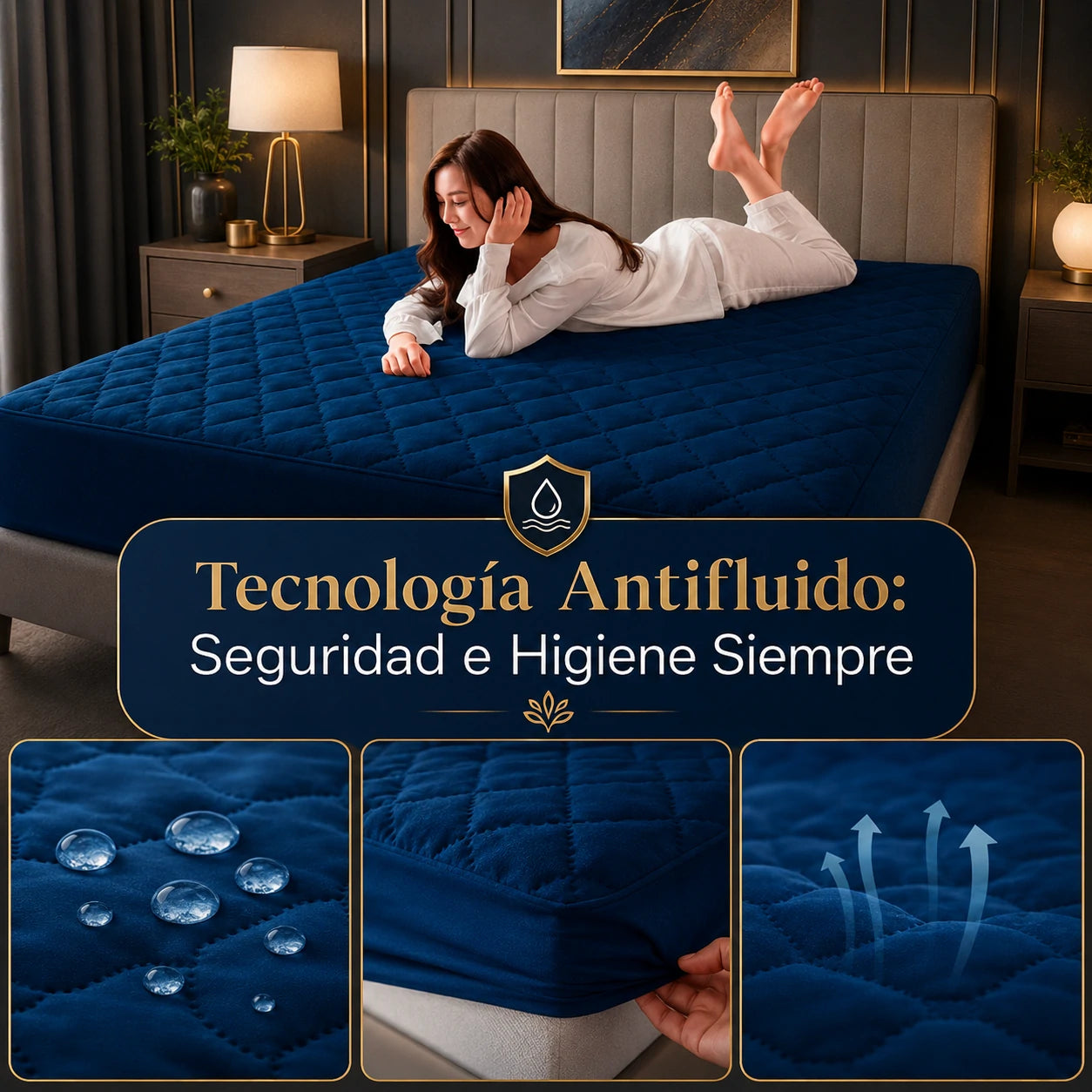 SoftRest: Protector de Colchón Premium con Microfibra Transpirable + 2 Fundas