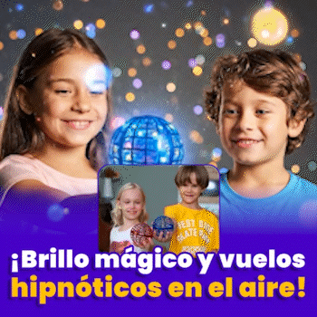 El Juguete que Vuela, Gira y Brilla - SpinNova | Colores surtidos